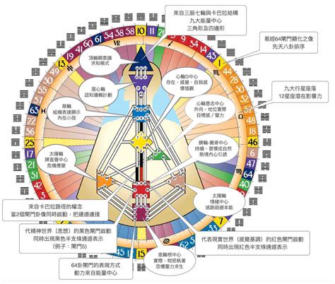 人類圖分析怎麼看|人類圖免費分析》9大能量中心、通道閘門代表什麼意。